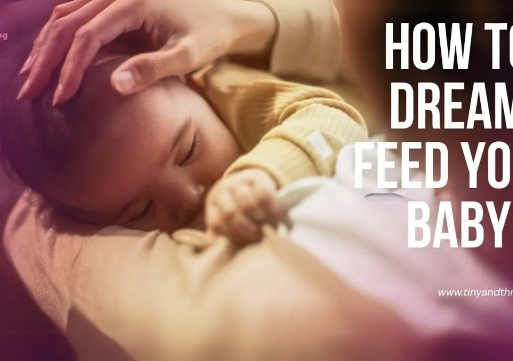 how to dream feed your baby
