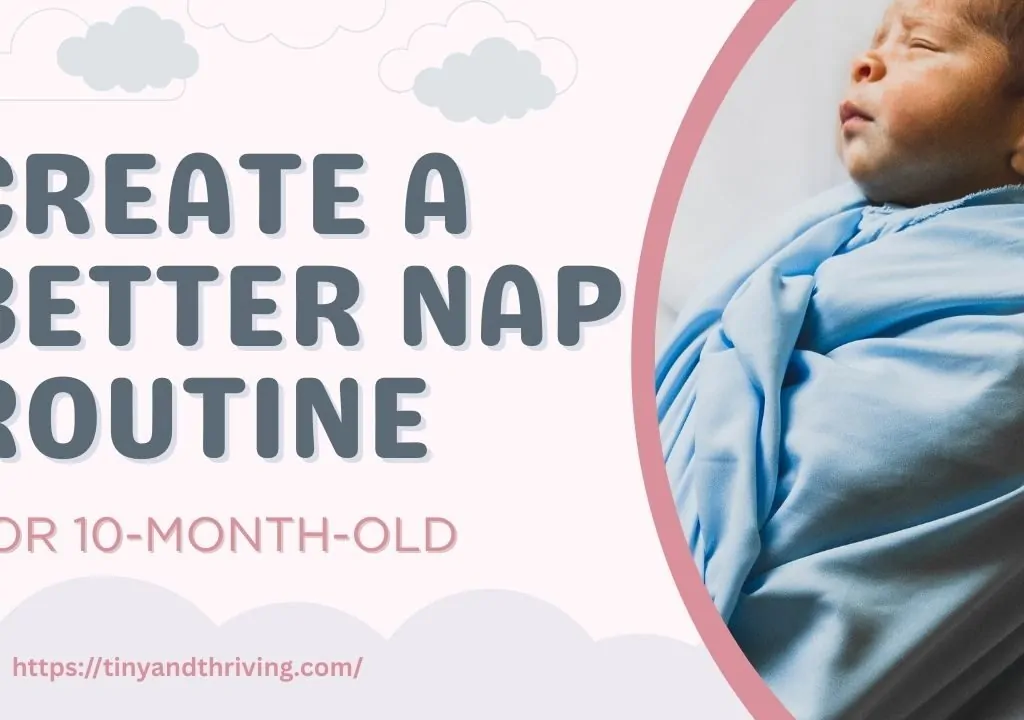 nap routine for 10 month old blog image